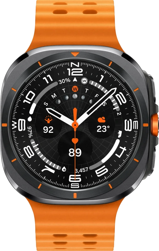 Samsung Galaxy Watch Ultra (2024) 4G Grijs/Oranje 47mm