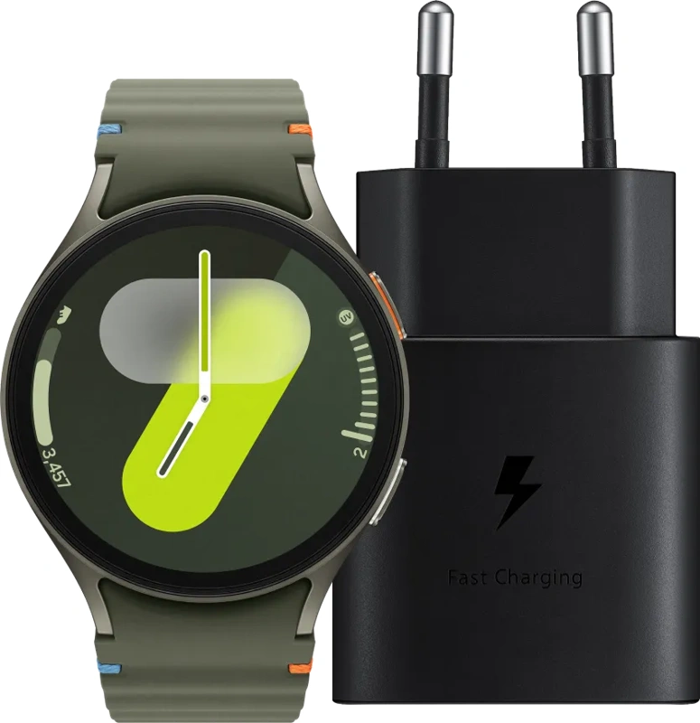 Samsung Galaxy Watch 7 Groen 40mm + Oplader 25W