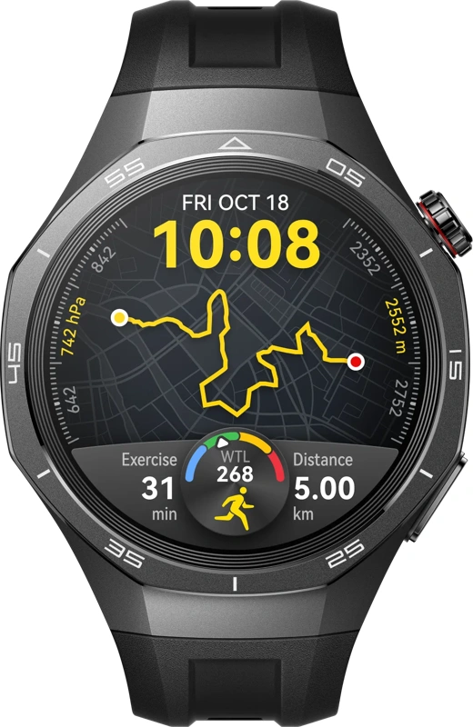 Huawei Watch GT5 Pro 46mm Grijs/Zwart