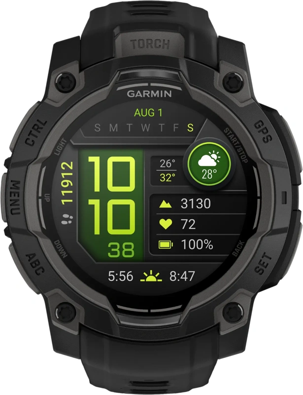 Garmin Instinct 3 45mm Zwart