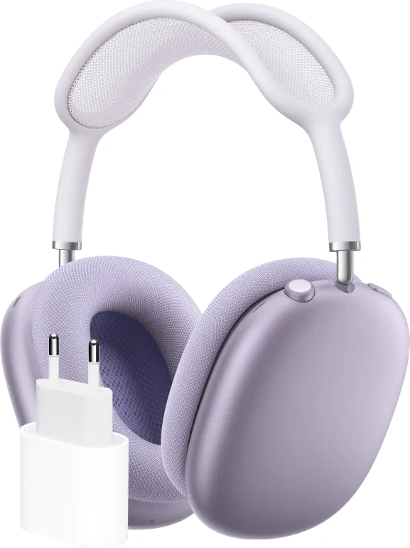 Apple AirPods Max Lila + Apple Usb C Oplader 20W