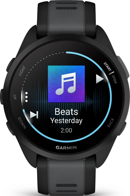 Garmin Forerunner 165 Music Zwart/Grijs