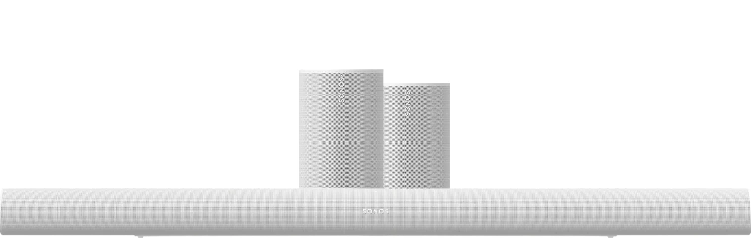 Sonos Arc Ultra + 2x Sonos Era 100 Wit