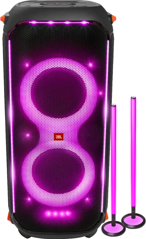 JBL Partybox 710 + 2x JBL Partylight Stick