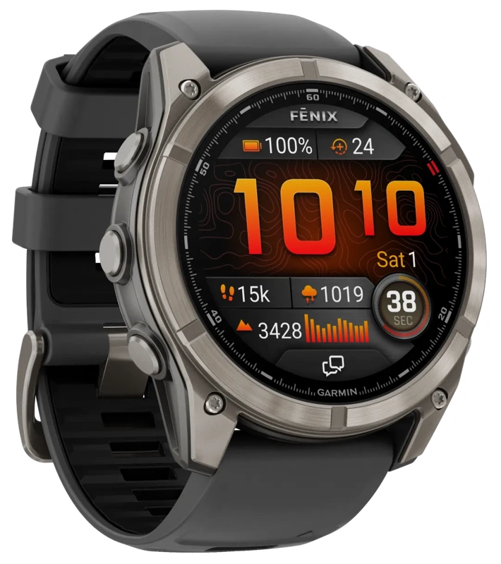 Garmin Fenix 8 Pro Grijs LTE 51 mm
