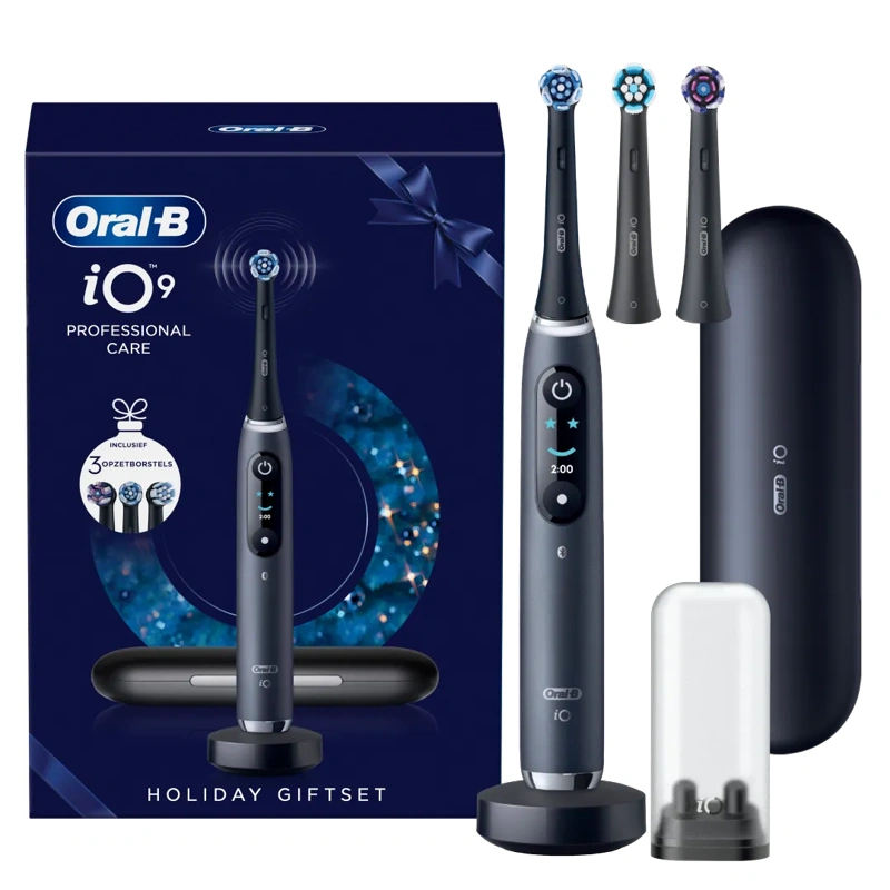 Oral-B iO 9 Holiday Edition met extra opzetborstels