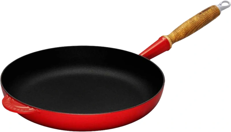 Le Creuset Gietijzeren Koekenpan 28 cm Kersenrood