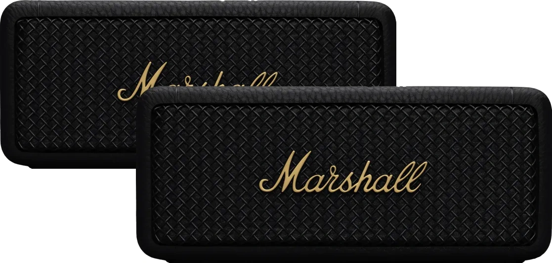 Marshall Emberton II BT Black & Brass Duo Pack