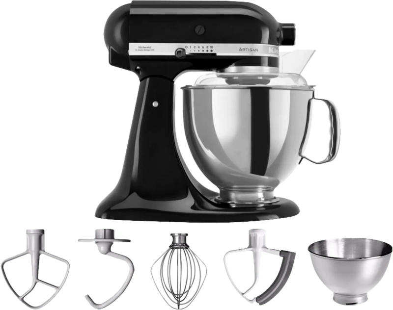 KitchenAid Artisan Mixer 5KSM175PS Onyx Zwart