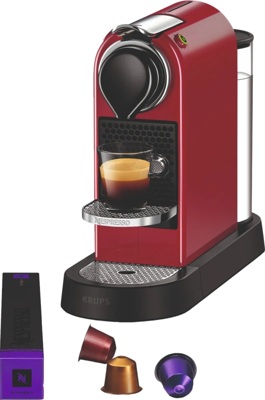 Krups Nespresso Citiz XN7415 Kersenrood