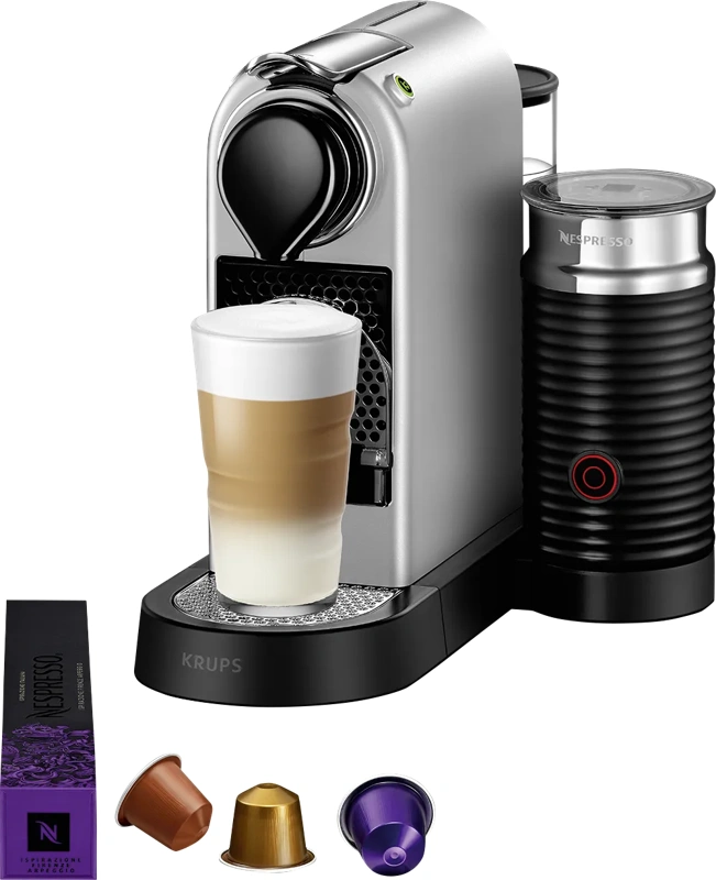Krups Nespresso Citiz & Milk XN761B Zilver
