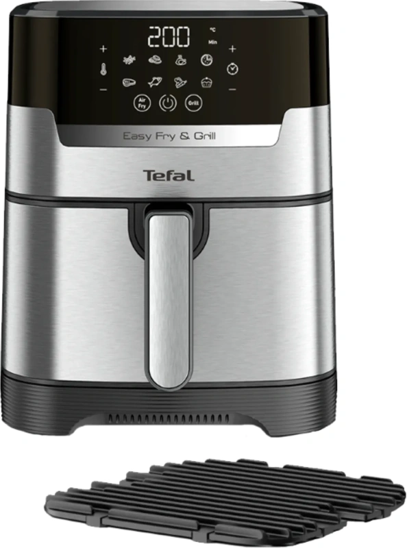 Tefal Easy Fry & Grill XL Precision EY505D Rvs