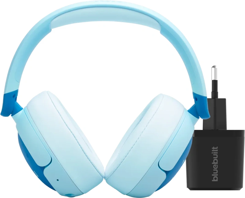 JBL JR470NC Blauw + Oplader