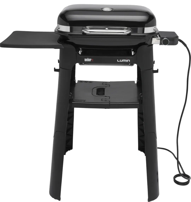Weber Lumin Compact Black met Onderstel
