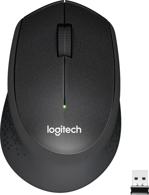 Logitech M330 Silent Plus Draadloze Muis Zwart