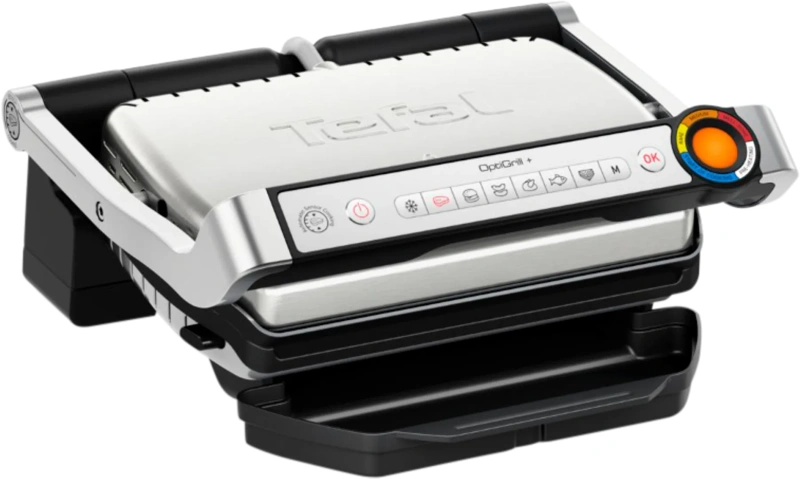 Tefal OptiGrill+ GC717D Rvs