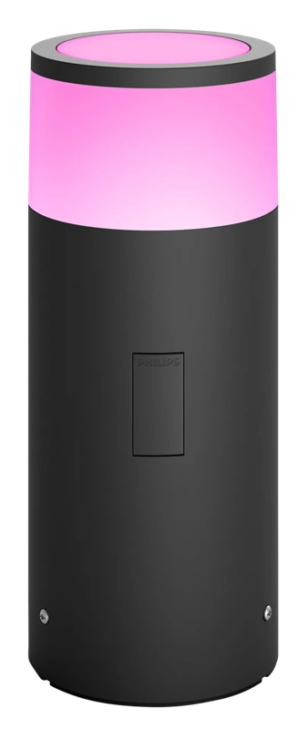 Philips Hue Calla sokkellamp White and Color zwart laag uitbreiding