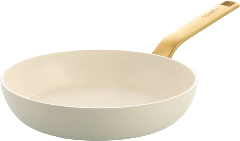 Greenpan Evolution koekenpan 24 cm Cream White