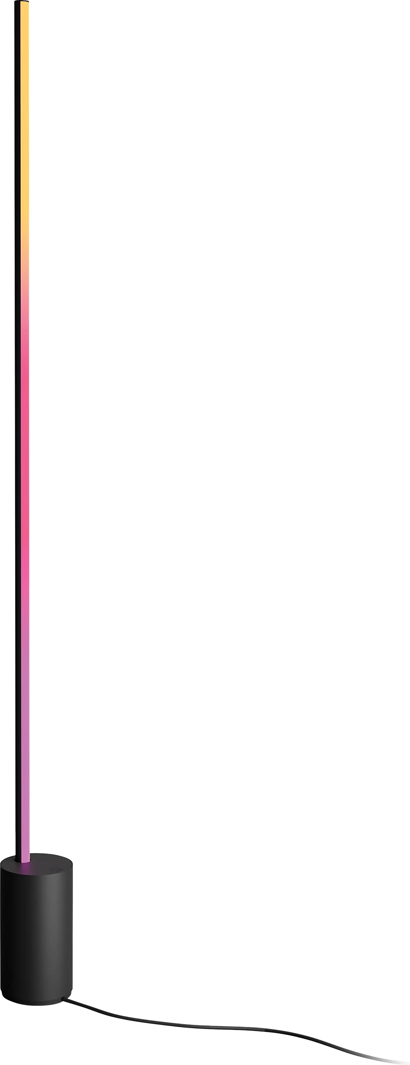 Philips Hue Gradient Signe vloerlamp - wit en gekleurd licht - zwart