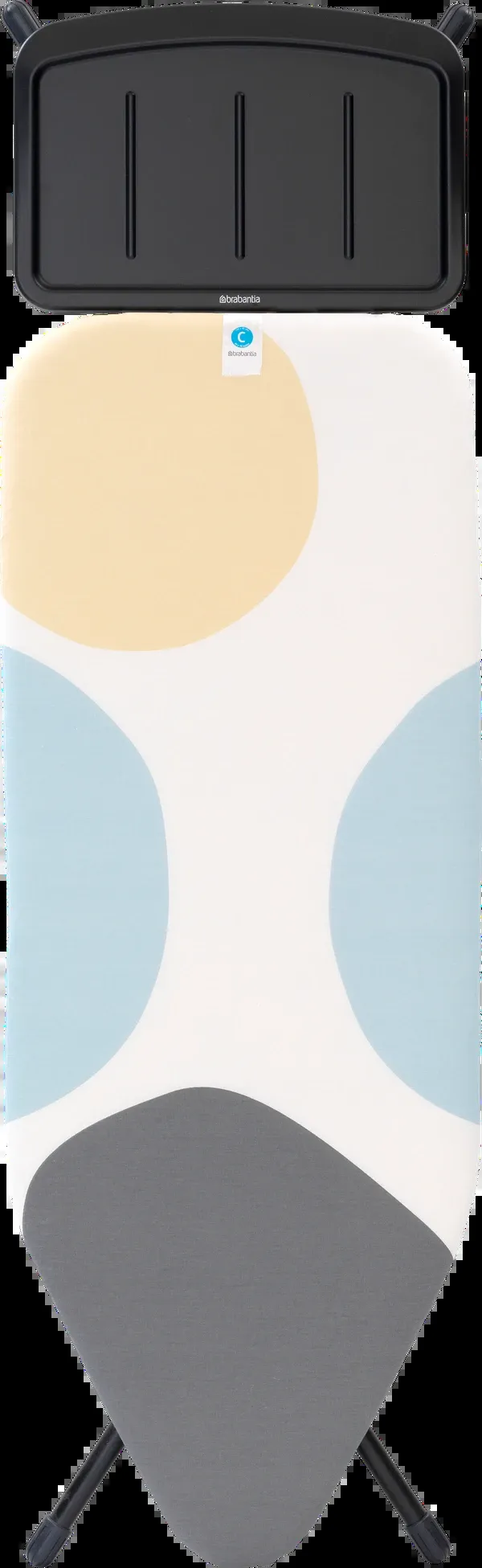 Brabantia Strijkplank C 124 x 45 cm Spring Bubbles