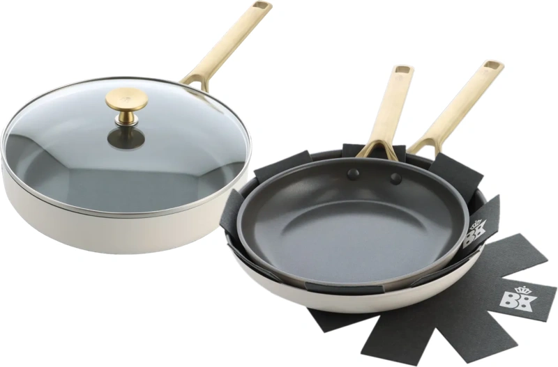 BK Sublime Koekenpannenset 24 + 28 cm + Hapjespan 28 cm