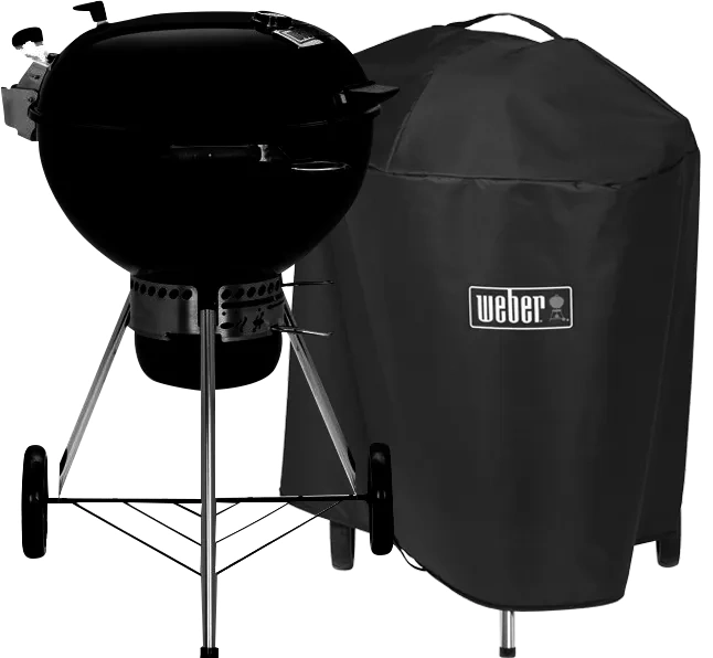 Weber Master Touch Premium SE E-5775 Zwart + Weber Premium Hoes 57 centimeter