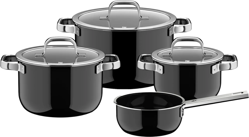 WMF Fusiontec Mineral Pro Pannenset 4-delig Zwart
