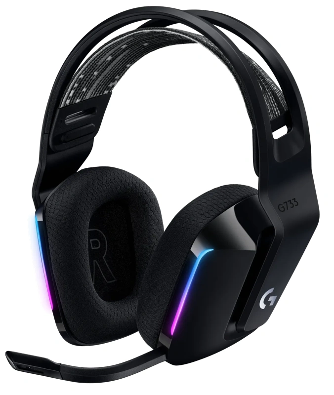 Logitech G733 LIGHTSPEED Wireless Gaming Headset Zwart