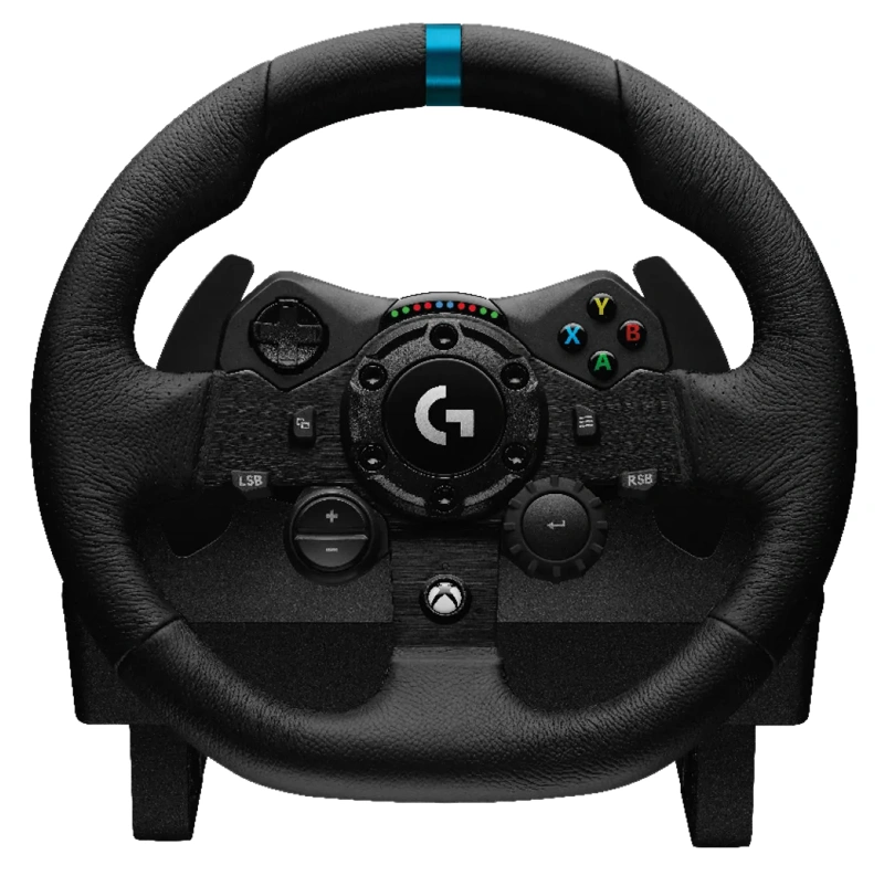Logitech G923 TRUEFORCE - Racestuur met Force Feedback voor Xbox Series XS, Xbox One & PC