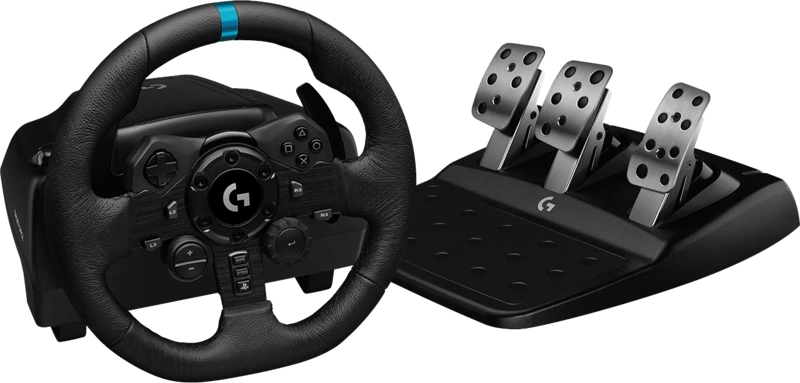 Logitech G923 TRUEFORCE - Racestuur met Force Feedback voor PlayStation 5, PS4 & PC