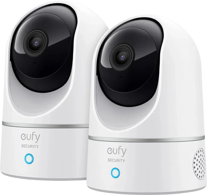 Eufy Indoor Cam 2K Pan & Tilt Duo Pack
