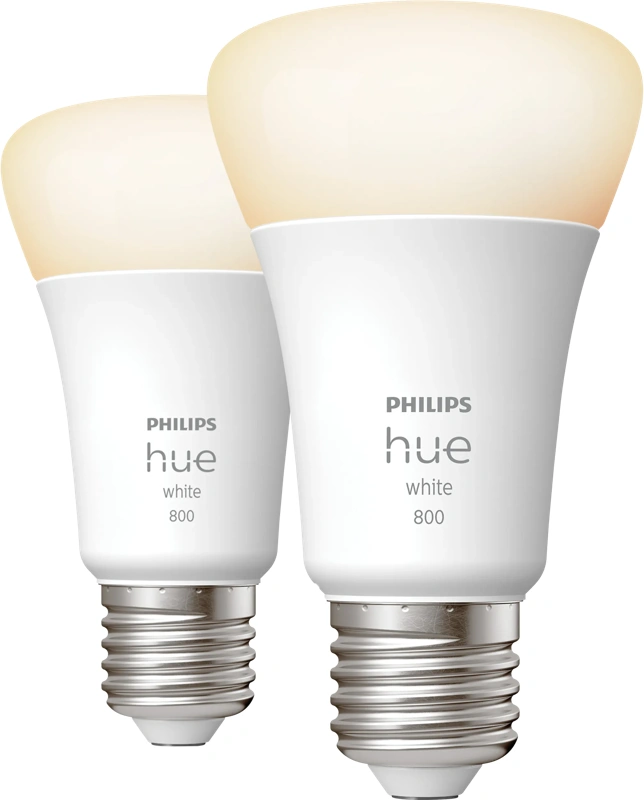Philips Hue White E27 800lm Duo pack