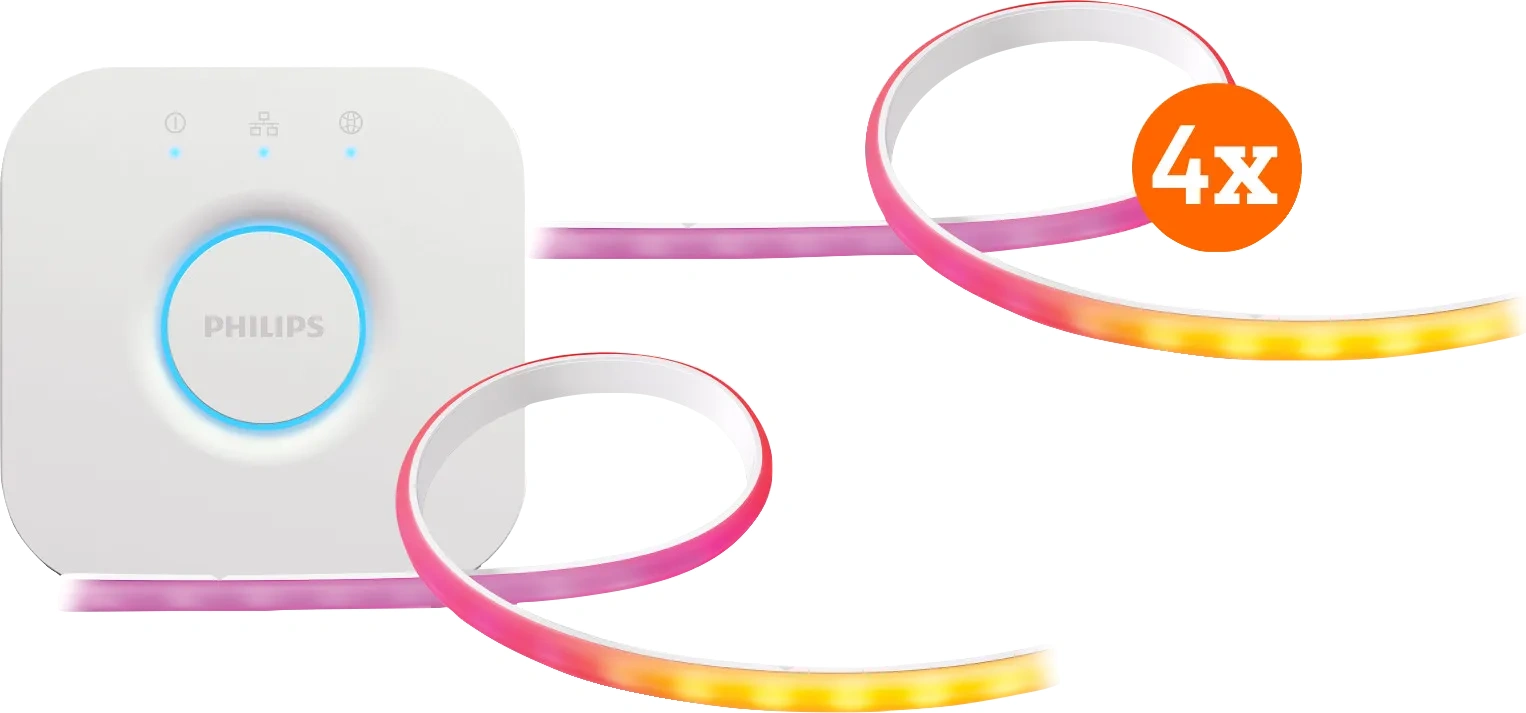 Philips Hue Gradient Lightstrip basisset 6 meter + Bridge