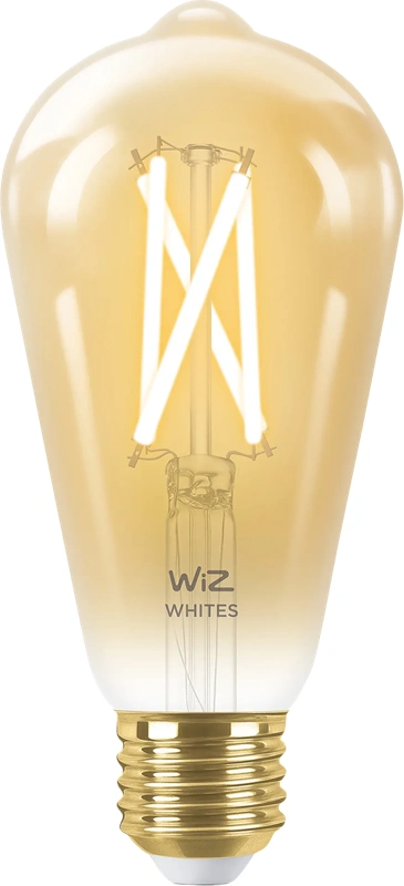 WiZ Smart Filament lamp Edison - Warm tot Koelwit Licht - E27