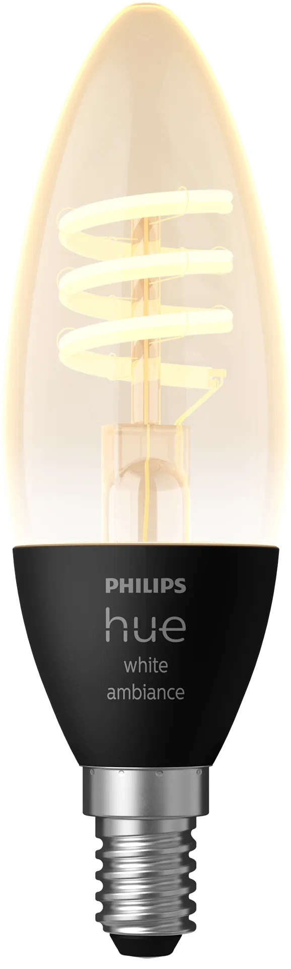 Philips Hue Filamentlamp White Ambiance kaarslamp E14 Losse lamp
