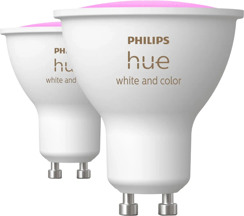 Philips Hue White and Color GU10 2-pack