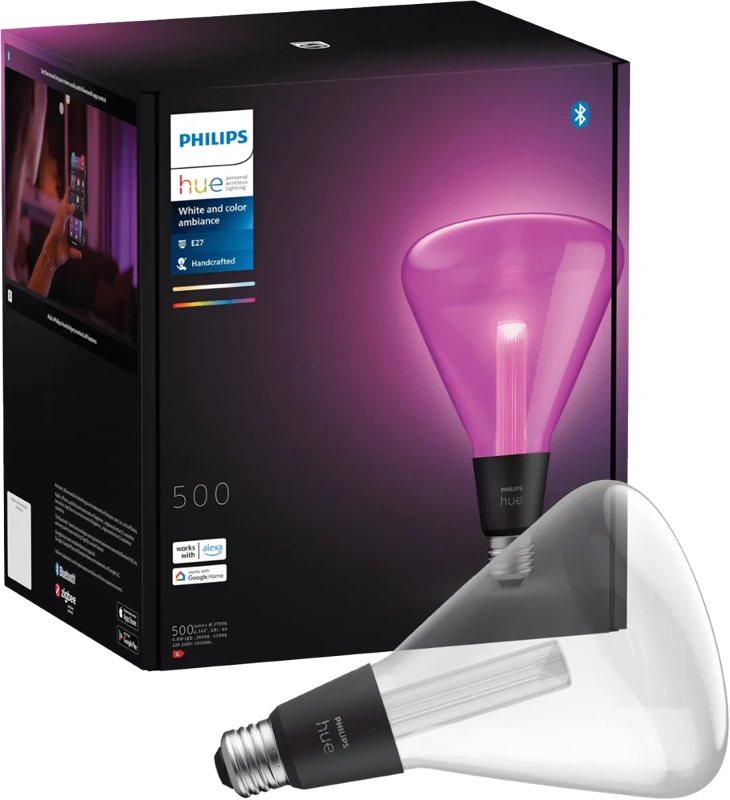 Philips Hue Lightguide Triangle White and Color E27