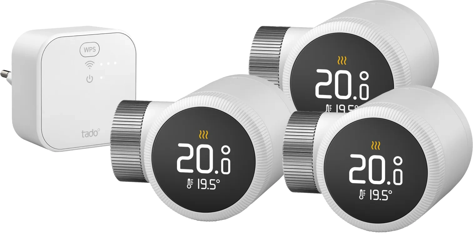 Tado Slimme Radiatorknop X - Startpakket 3-Pack