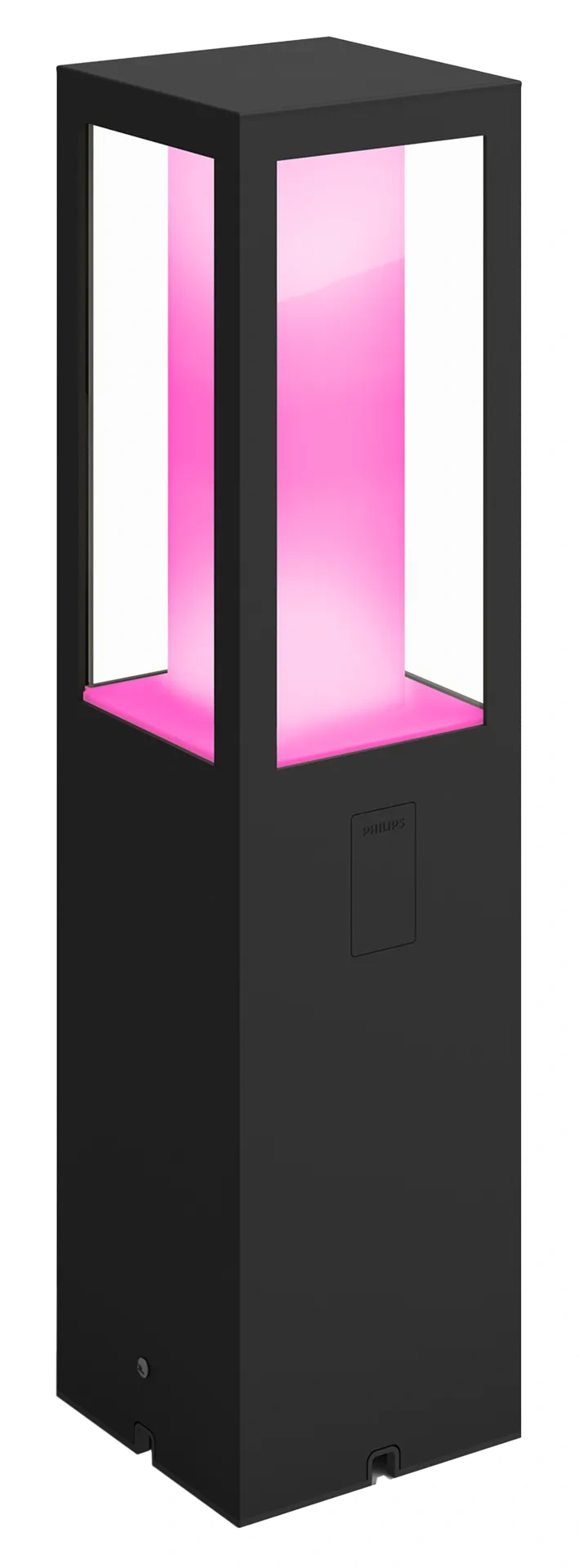 Philips Hue Impress sokkellamp White and Color zwart laag uitbreiding