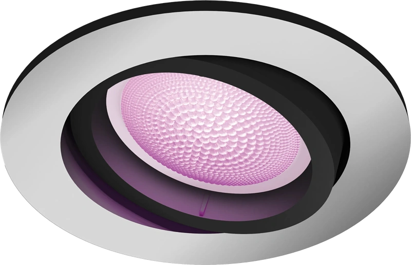 Philips Hue Centura inbouwspot White and Color - rond - Aluminium