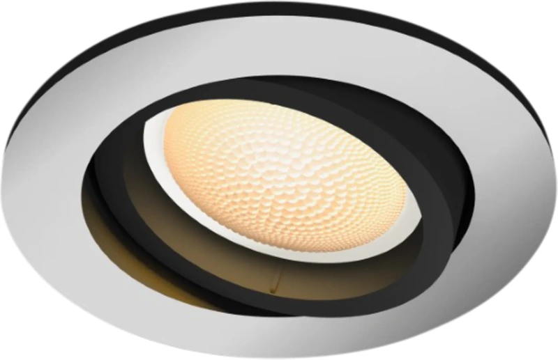 Philips Hue Milliskin inbouwspot White Ambiance - rond - Aluminium