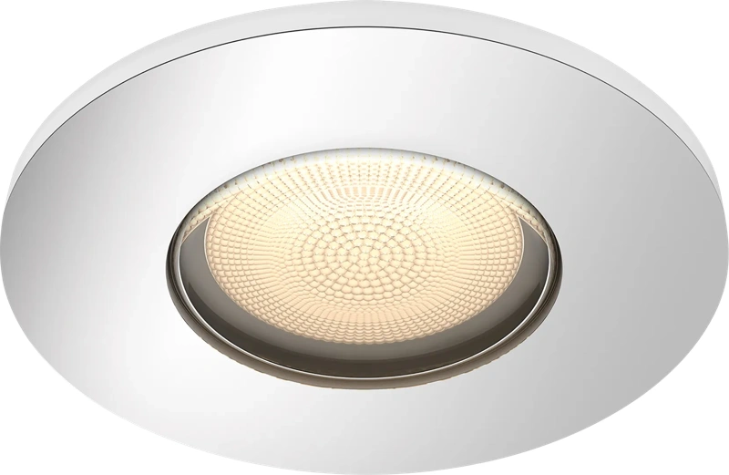 Philips Hue Adore badkamerinbouwspot White Ambiance - rond - Chroom