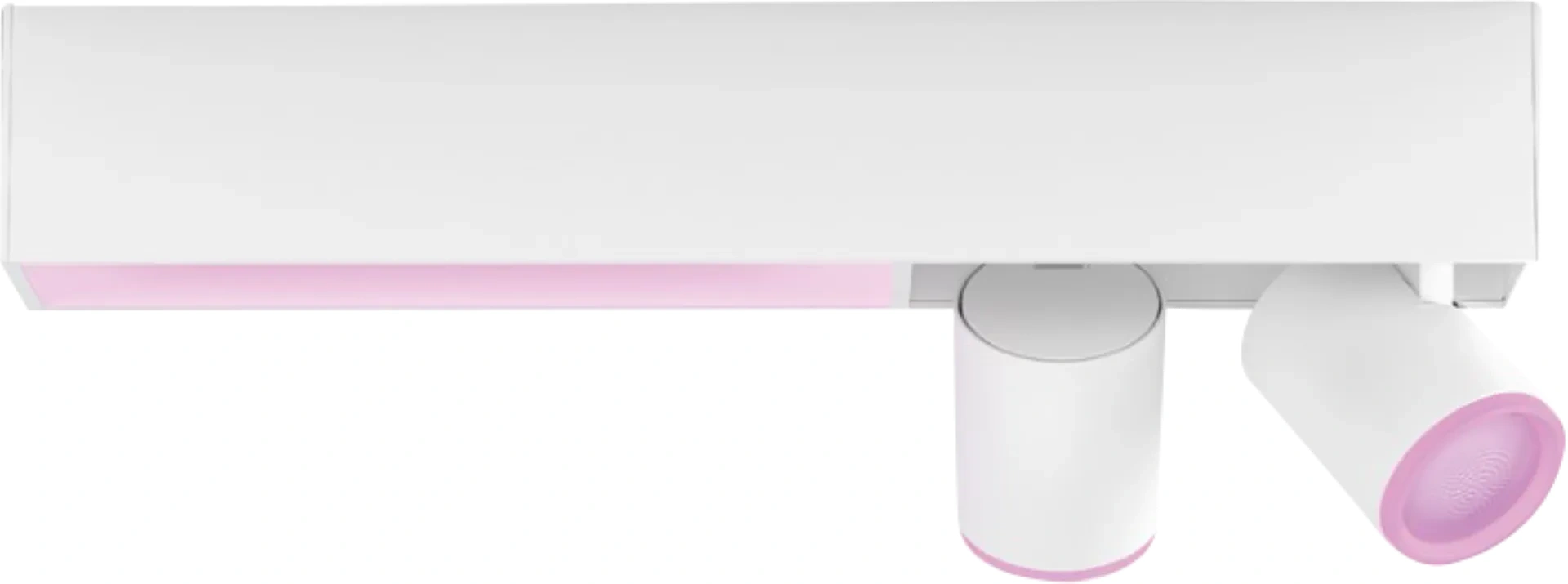 Philips Hue Centris Opbouwspot White and Color - Wit - Rechthoek - 2-spots