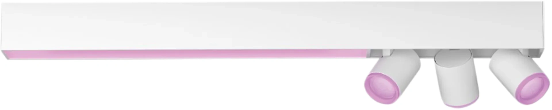 Philips Hue Centris Opbouwspot White and Color - Wit - Rechthoek - 3-spots