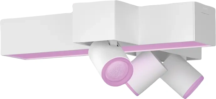 Philips Hue Centris Opbouwspot White and Color - Wit - Kruisvorm - 3-spots
