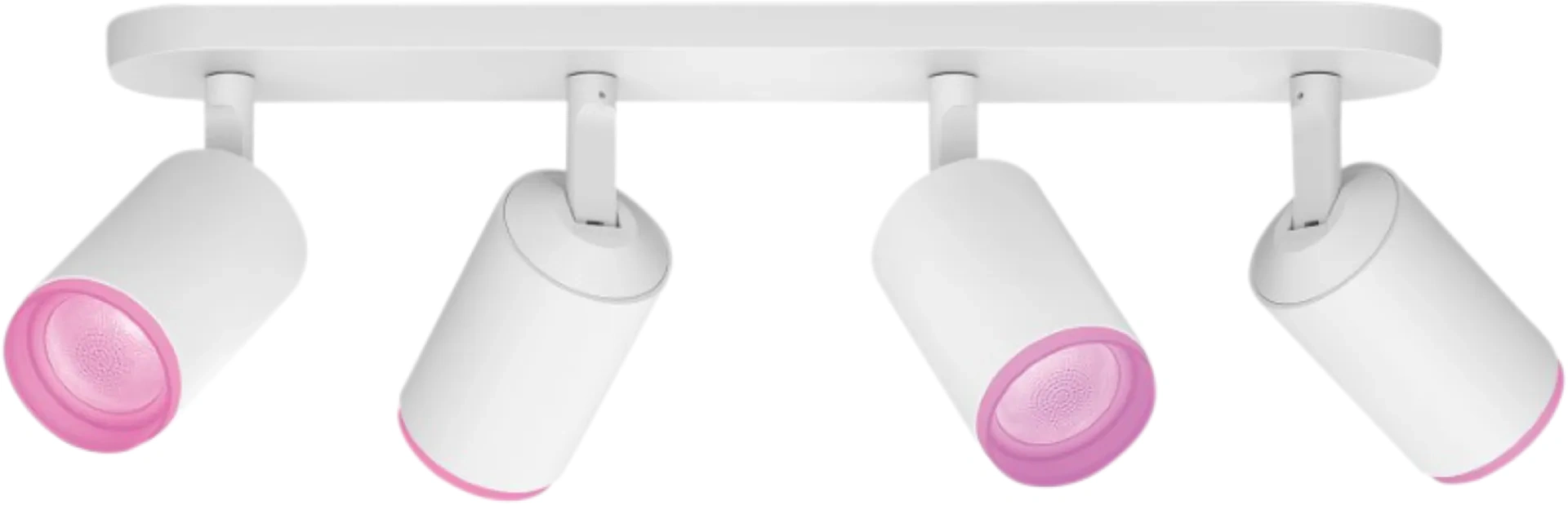 Philips Hue Fugato Opbouwspot White and Color - Wit - 4-spots