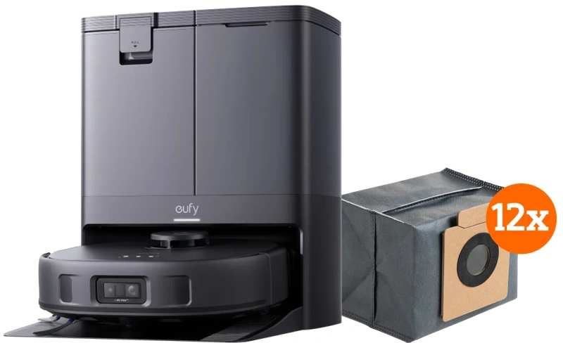 eufy X10 Pro Omni + 12 stofzakken