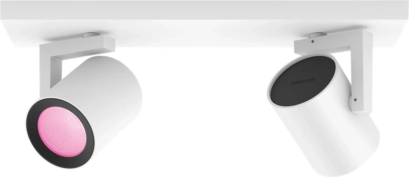 Philips Hue Argenta Opbouwspot White and Color - Wit - 2-spots