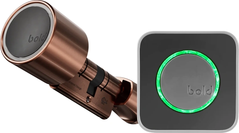 Bold Elite Smart Lock SX33 Koper + Bold Connect