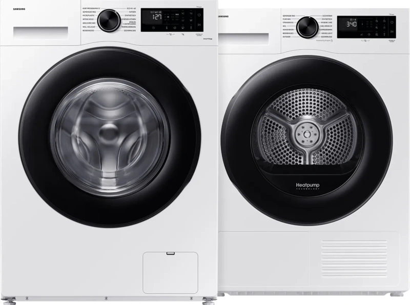 Samsung WW90CGC04AAE + Samsung DV90DG52A0AEEN